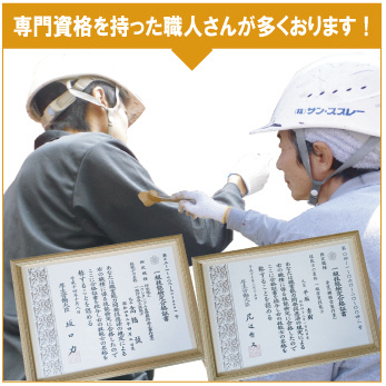サン・スプレーの姿勢